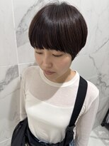 クララ ヒロシマセカンドフロア(CLALA Hiroshima 2nd floor)&nbsp;大人ショート/大人ショートボブ/丸みハンサムショート