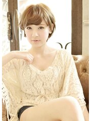 LAUREN☆Feminine short Bob Style♪tel0112328045