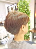 【ＣＡＮ】　ツーブロマッシュボブ