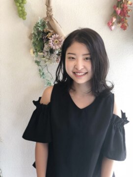 レイビューティー 浜町中央橋店(RAY+beauty) 外ハネ　×　ダブルフェイスカラー