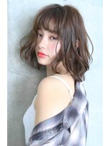 ロゼ 甲子園口(Rose)&nbsp;【ROSE/甲子園口】無造作カール/小顔/ナチュラルボブ no2