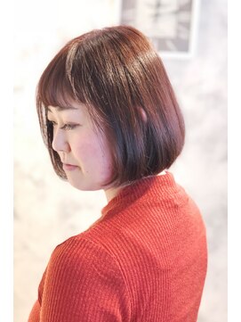 ボヌールヘア(BONHEUR HAIR) ピンクアッシュボブ【YUKIE】BONHEUR HAIR綾瀬