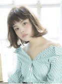 【Lond leglise】ゆる巻き外ハネショートバング