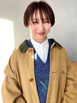 エニ(eni)&nbsp;大人かわいい小顔丸みのあるショートボブ