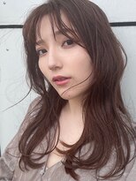 トリコ ショップアンドヘアサロン(tricot shop hair salon)&nbsp;ラベンダーカラー/20代30代/エギョモリ/大人ラフロング