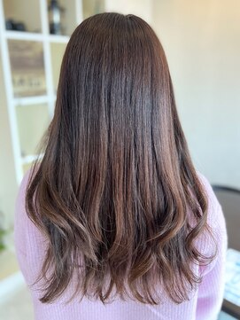 アークスヘアー 大人かわいいシアーピンク透明感乾かすだけ