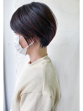 ムーンジェジェ(moon jeje) 骨格補正出来る♪レザー&シザーで作る大人ショートby柴立吉之助