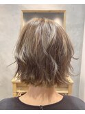 切りっぱなしスタイル