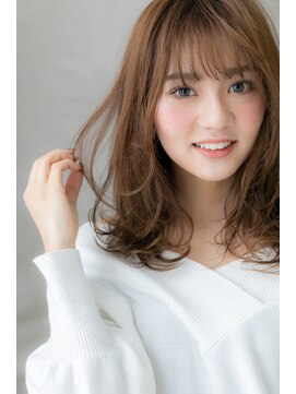 カバーヘア ブリス 川口(COVER HAIR bliss) 外国人風フレンチガーリー小顔ウェーブ巻きY川口20代30代40代