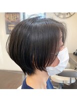 マーズソレイユラモード(mars soleil la mode) 大人可愛い20代30代40代前下がりショートボブ丸みショート◎