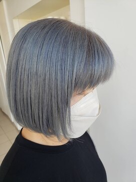 スイルバイスイートルーム(SUIL By Sweet Room) ショート　ブリーチグレーカラー