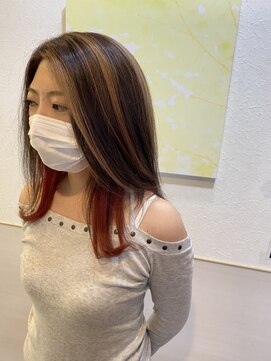 ヘアーサロン ウィッシュ(hair salon Wish) ハイライトインナーカラー