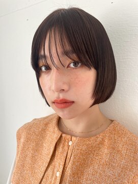 リトル 渋谷(little) ニュアンス前髪暗髪ボブ