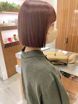 カッツ 駅家店(CUT S) ピンクオレンジカラー○