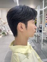 アールプラスヘアサロン(ar+ hair salon)&nbsp;刈り上げない韓国風ナチュラルセンターパート