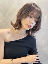 トルネード(TORNADO)&nbsp;韓国風へア 外国人風へア くびれヘア ラベンダーブラウンM1001