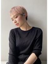 ロールアップスリーブス(ROLL UP SLEEVES)&nbsp;ペールピンク/ショートスタイル