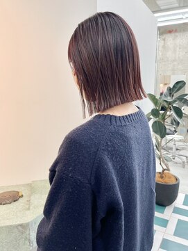 ノエ(noe) 切りっぱなしボブ×透明感カラーR-10