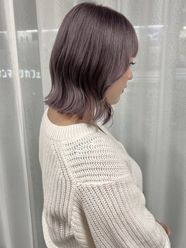 ルノン シェリー(LUNON cheliy) ラベンダーベージュ/ラベンダーシルバー/ハイトーンカラー