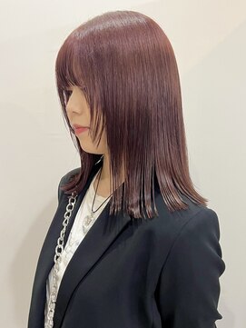 サクラ オモテサンドウ(SAKURA) ピンクラベンダー/ブリーチなしダブルカラー/表参道