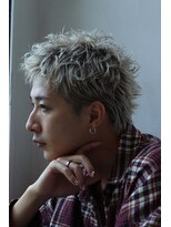 オーシャントーキョー サニー 原宿(OCEAN TOKYO Sunny)&nbsp;スパイキーショート　就活ヘア　短髪ヘア　アップバング韓国ヘア