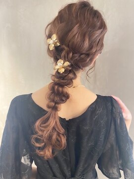 ウルー 六本木店(uruu) 【編みおろし】六本木/六本木駅/ヘアセット/早朝
