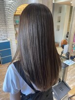 セピアージュ セプト(hair beauty clinic salon Sepiage sept)&nbsp;シークレットハイライト/髪質改善/グレージュ/下赤塚