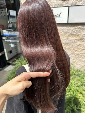 レオニード 表参道(LEONID) 岡田≫ピンクベージュ