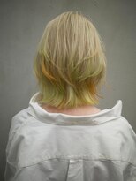 ギークス(GEEKS) 【GEEKS渋谷】ハイトーン/デザインカラー/ウルフカット/秋冬ヘア