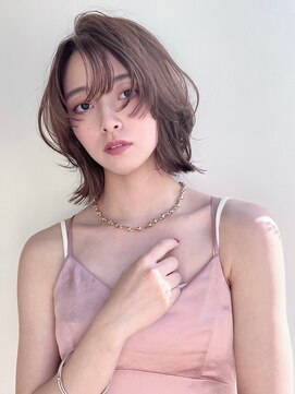 ユーフォリア エヌ 池袋サンシャイン通り店(Euphoria +n) レイヤーボブ　ボブ　レイヤーカット　ミディアムボブ　レイヤー