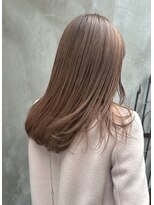 ラナイ ヘア メイク スペース(Lanai hair make space) サラツヤベージュ