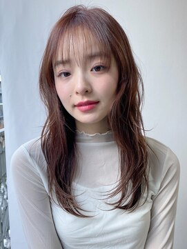 エトラ 渋谷店(etora) 小顔 フェミニンロング メルティーカラー 似合わせカット"