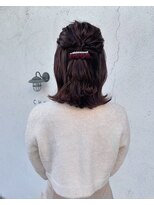 シェミール(CHEMIR)&nbsp;ボブヘアセット×ハーフアップ【四日市】