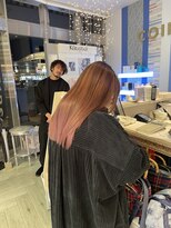 コワファースト 大分(COIFF1RST) ハイライトが可愛い!iピンクベージュカラー