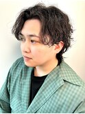 メンズパーマ/ツイスト/波巻き/スパイラル