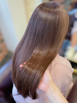 トロニー(TLONY) ベージュ/ピンクラベンダー/渋谷/ブリーチなし