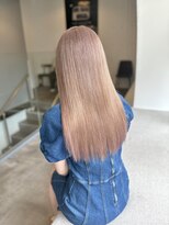 アオ(ao.)&nbsp;夏髪ハイトーンミルクティーベージュ