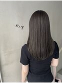 『RayKyoto』大人可愛いミディ20代30代透明感カラーグレージュ
