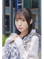 クム(kumu)&nbsp;【kumu】ミディアムレイヤー/顔周りカット/栄/名古屋