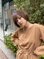 ロンドプランタン 恵比寿(Lond Printemps) 〇暗めカラー デザインカラー ナチュラルブラウンオリーブグレー