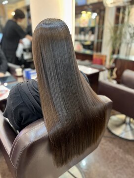 キャラ 池袋本店(CHARA) スーパーロング/髪質改善/池袋髪質改善/ストレート/縮毛矯正