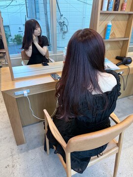 キーチェ 梅田中崎町(keych) レイヤーカット/ウェットヘア/デザインカラー[梅田駅/中崎町駅]