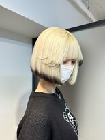 エゴ 池袋(EGO)&nbsp;ホワイトブロンドエンドカラー