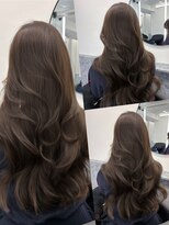 アルドーレヴェントホリエ(Ardore vento horie)&nbsp;ブリーチなしダブルカラーで作るヘーゼルグレージュ♪