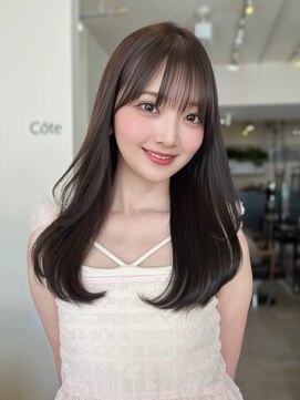 コート 表参道(Cote) 美髪レイヤー/ミディアムレイヤー/シアーグレージュ
