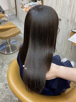 ロンドアジュール 横浜(Lond azur)&nbsp;オリーブグレー/ショート/前髪/レイヤー/髪質改善/縮毛矯正/横浜