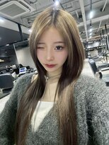 ザシェノンウメダ(THA CHAINON UMEDA) 心斎橋/着物ヘア/大人ガーリー/ダークアッシュ/似合わせカット