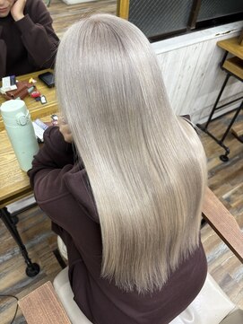 ヘアスタジオワン 藤沢店(HAIR STUDIO ONE) ホワイトミルクティー