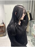 透け感グレージュ　【ayami】