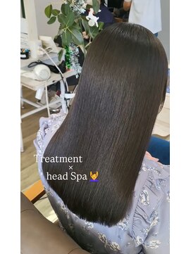 ヘアアトリエ ナイン(hair atelier nine) ヘッドスパ/チェリーレッド/ハイレイヤーウルフ/髪質改善/福島市